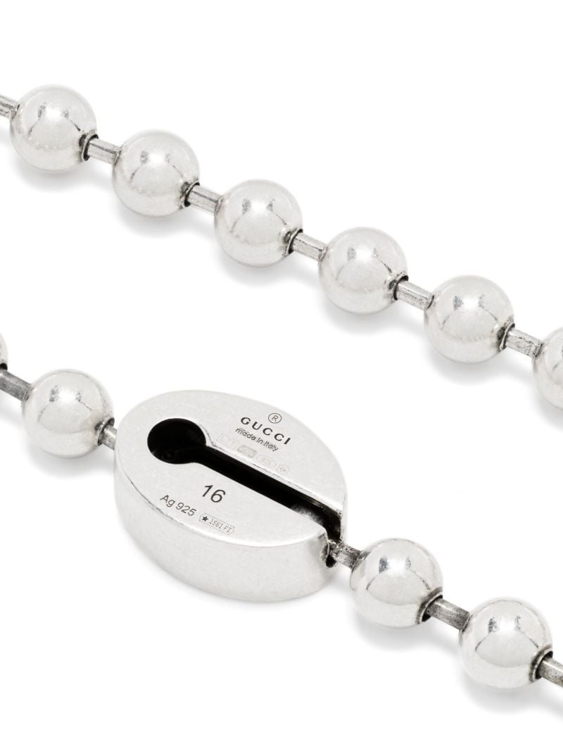 Sterling Silver Interlocking G Bracelet