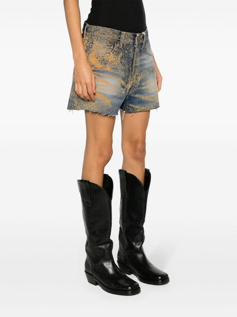 Blue Sandstorm Denim Shorts