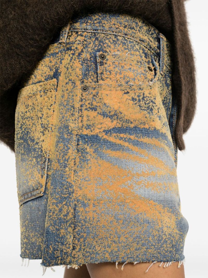 Blue Sandstorm Denim Shorts