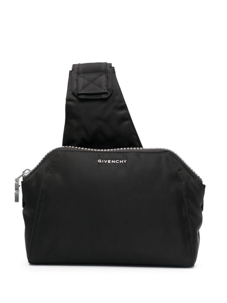 Black Antigona Small Shoulder Bag