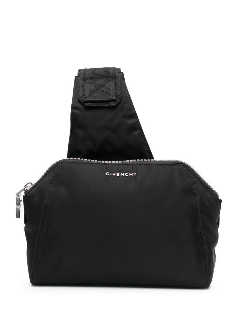 Black Antigona Small Shoulder Bag
