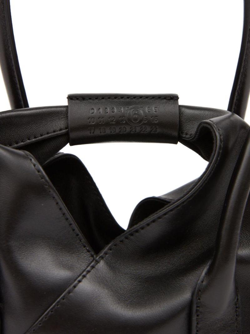 Black Japanese Small Leather Shoulder Bag