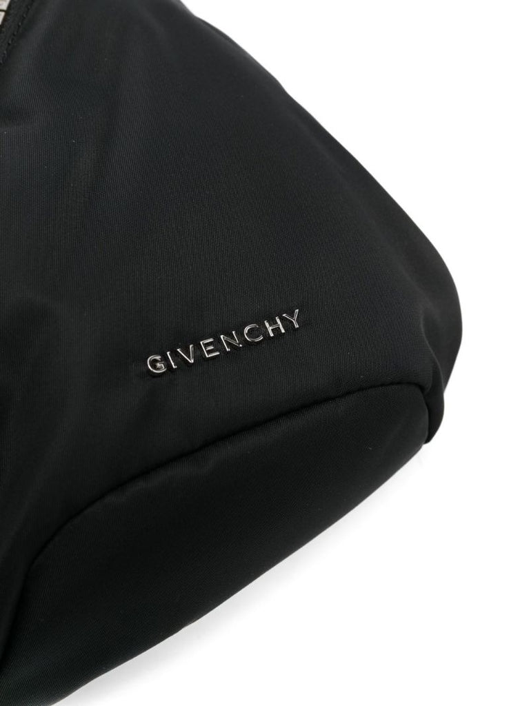 Black G-zip Cross Body Bag