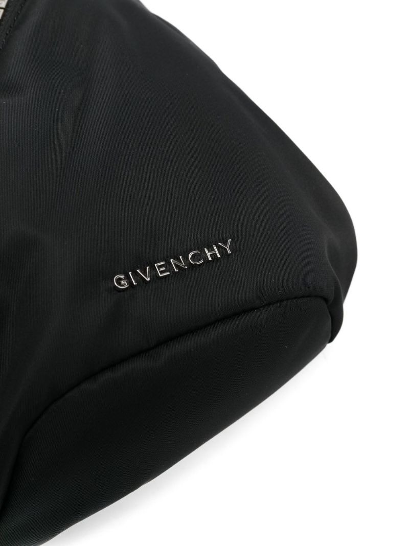 Black G-zip Cross Body Bag