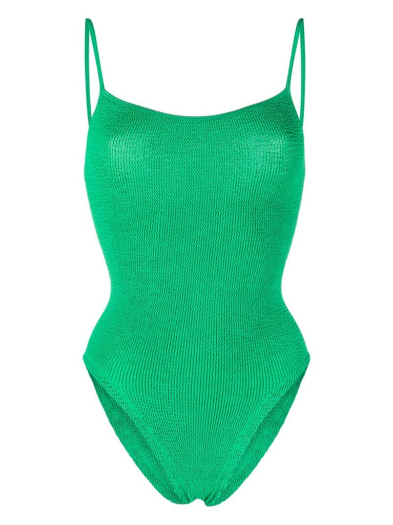 Green Pamela Crinkle Swimsuit