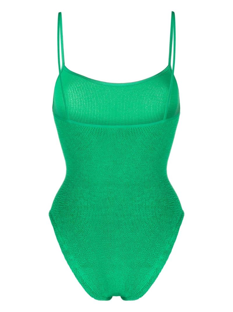 Green Pamela Crinkle Swimsuit