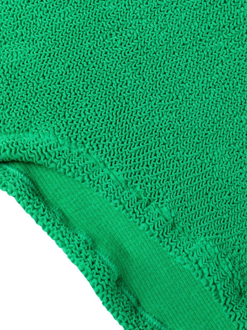 Green Pamela Crinkle Swimsuit