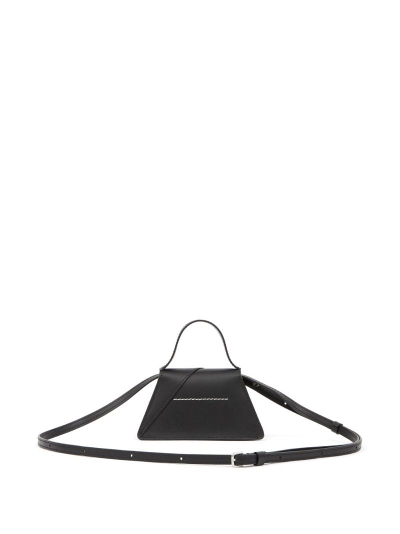 Black Numeric Mini Tote Bag