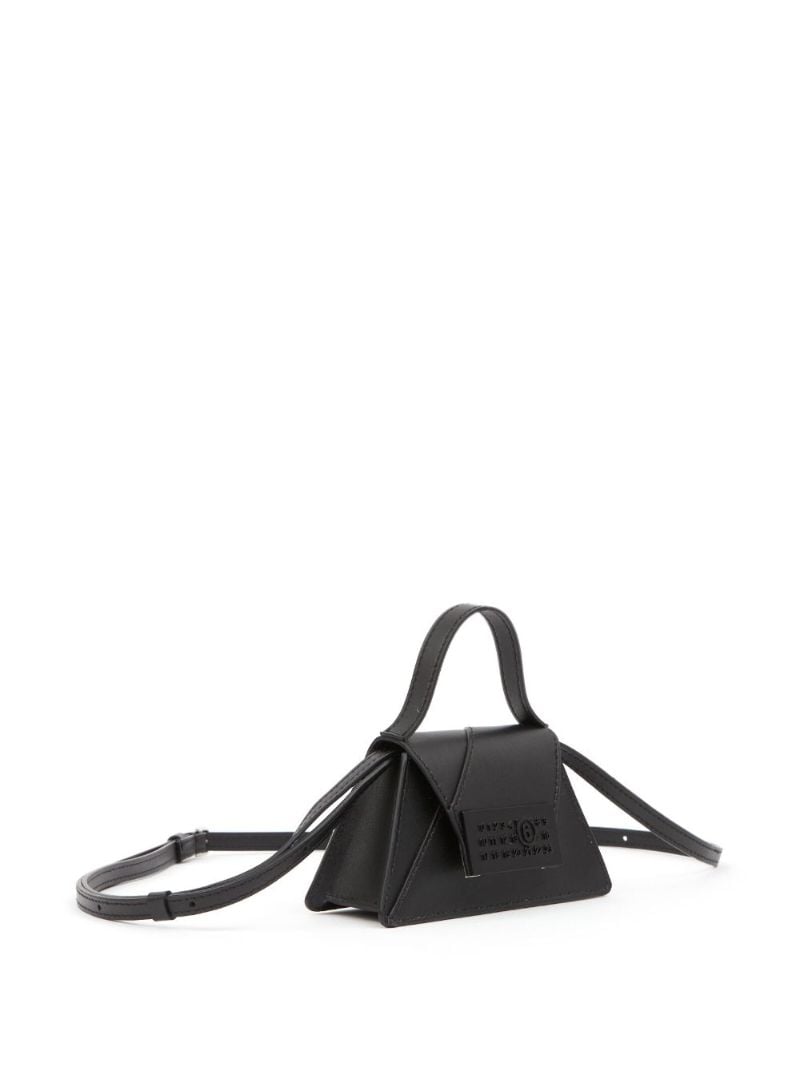 Black Numeric Mini Tote Bag