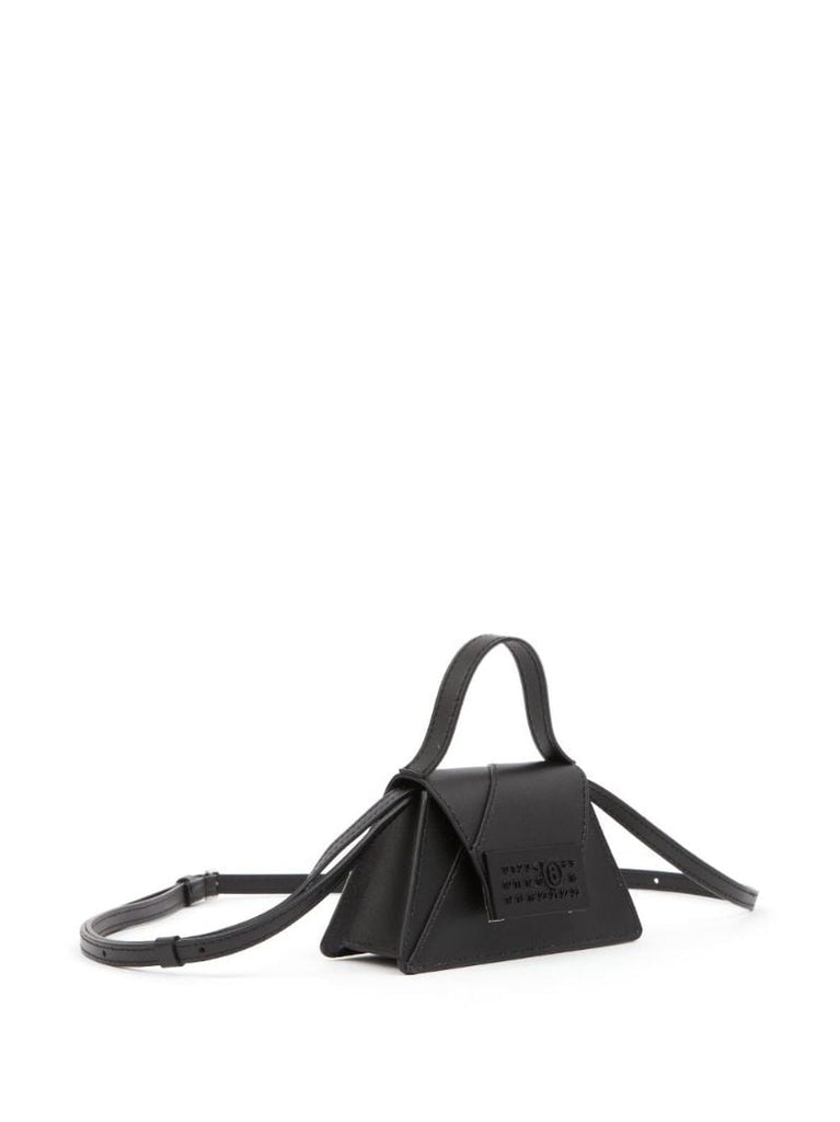Black Numeric Mini Tote Bag