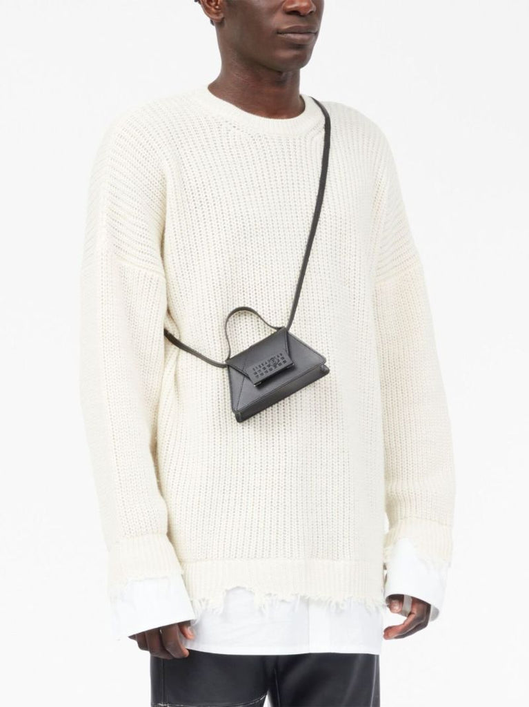 Black Numeric Mini Tote Bag