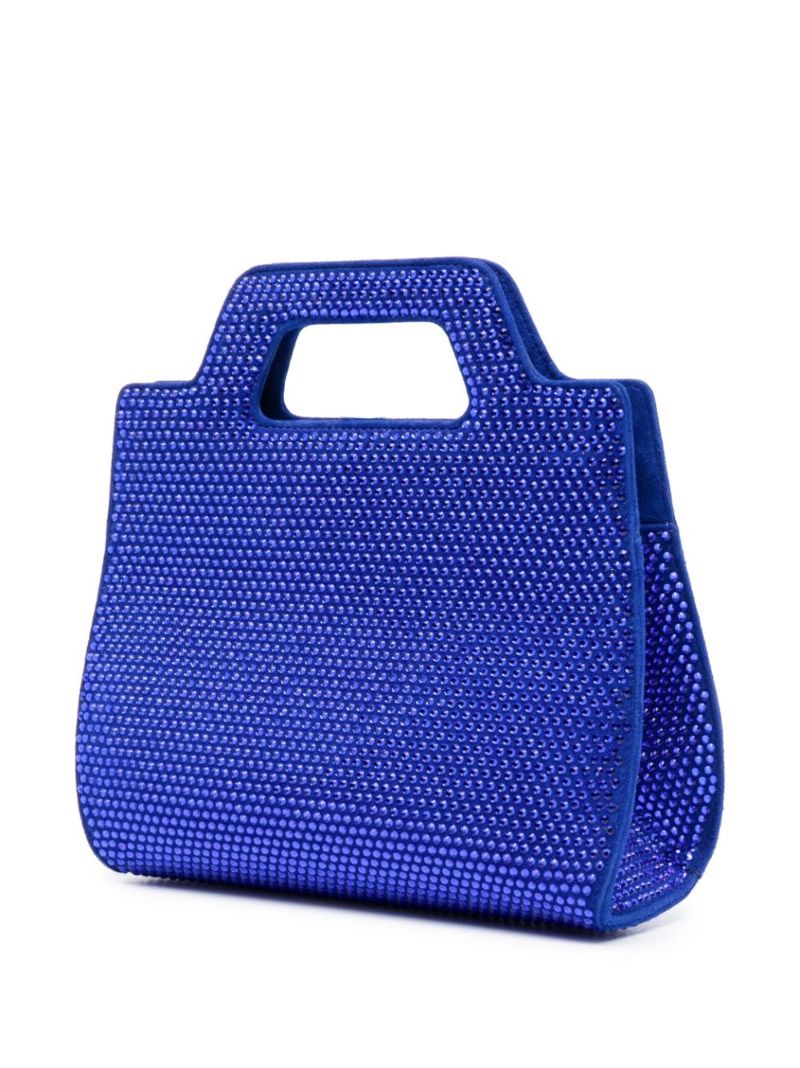 Blue Wanda Embellished Mini Bag