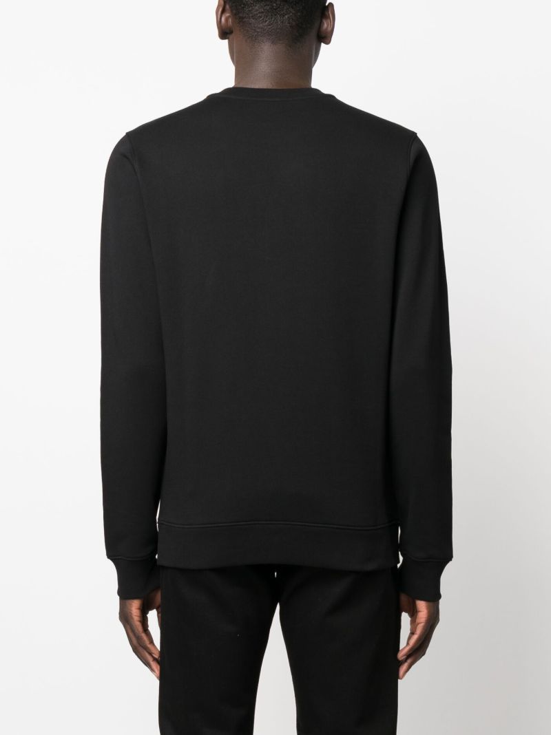 Black Double Smiley Long-sleeve T-shirt