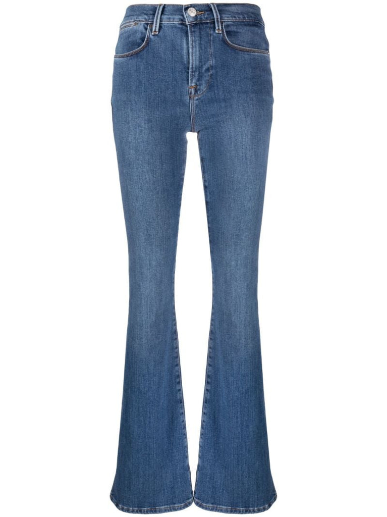 Blue Le High Flare Jeans