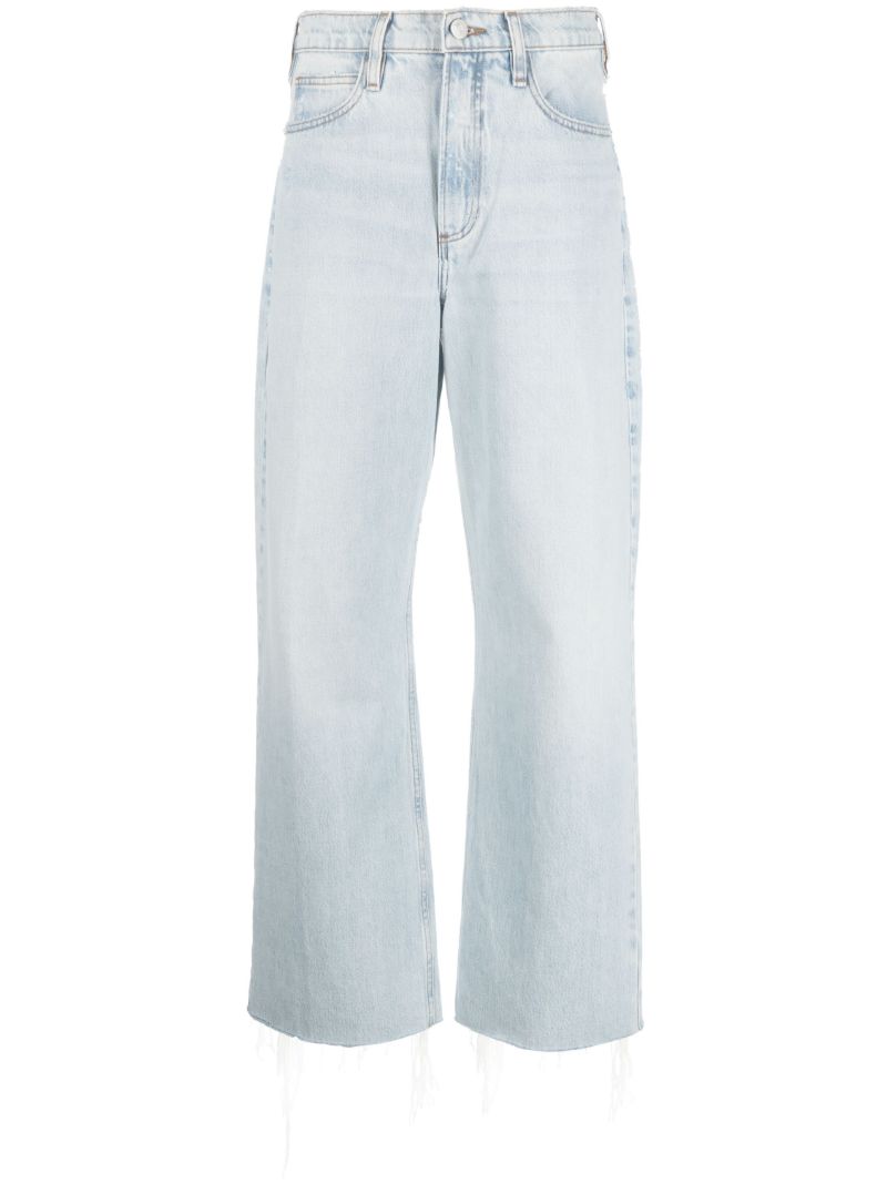 Blue Le High 'n' Tight Wide-leg Jeans