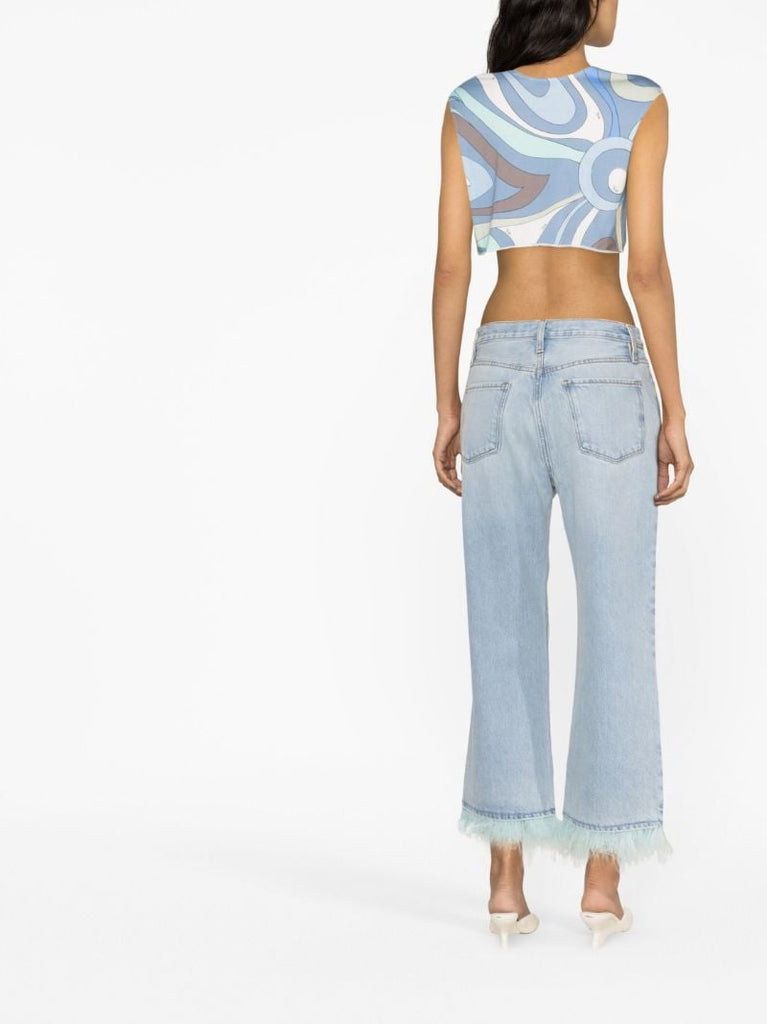 Blue Le Dancing Jane Cropped Jeans