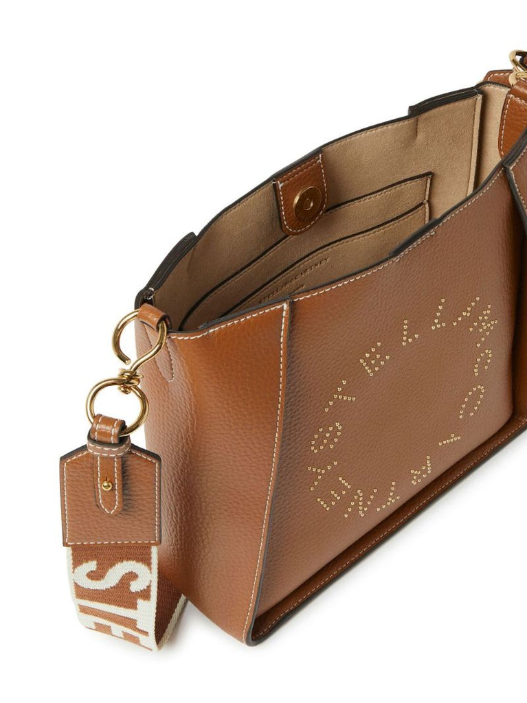 Brown Stella Logo Shoulder Bag