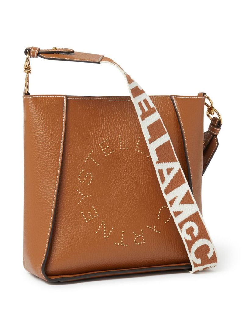 Brown Stella Logo Shoulder Bag