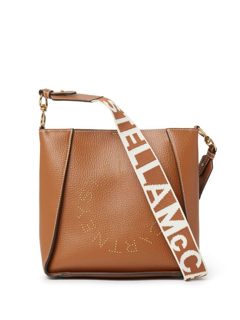 Brown Stella Logo Shoulder Bag