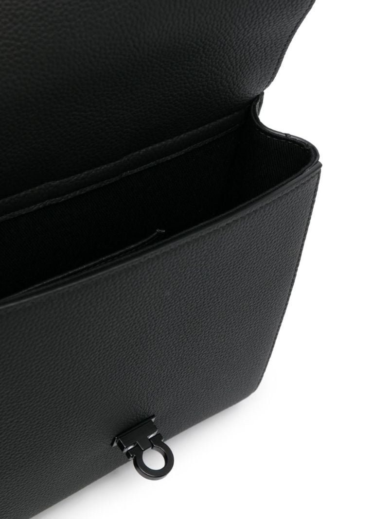 Black Asymmetric Shoulder Bag