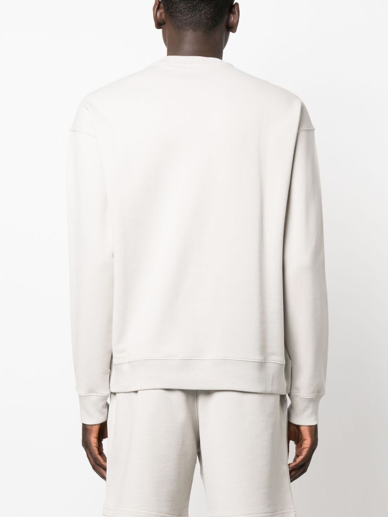 Grey Logo-print Sweatshirt