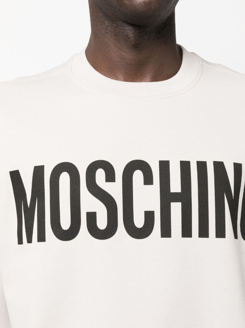 Grey Logo-print Sweatshirt