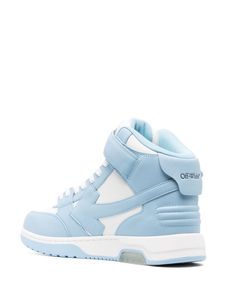 Blue Out of Office Leather Sneakers