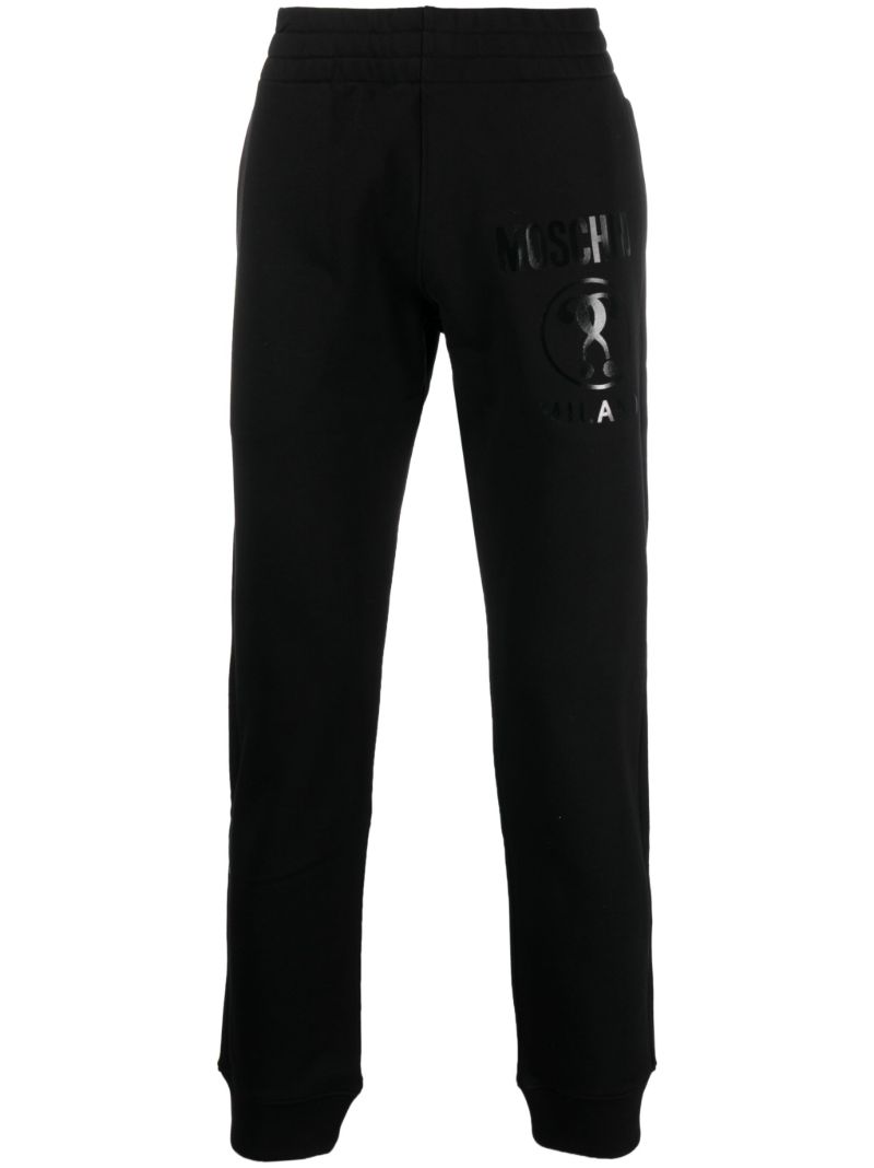 Black Logo-print Track Pants