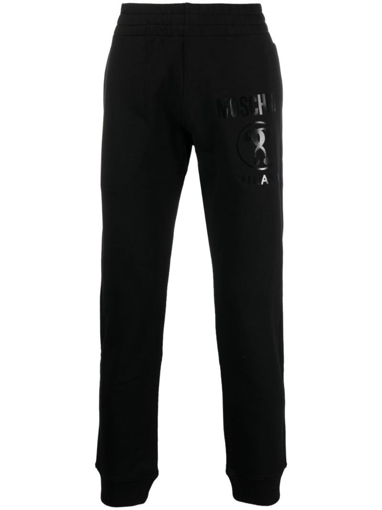 Black Logo-print Track Pants
