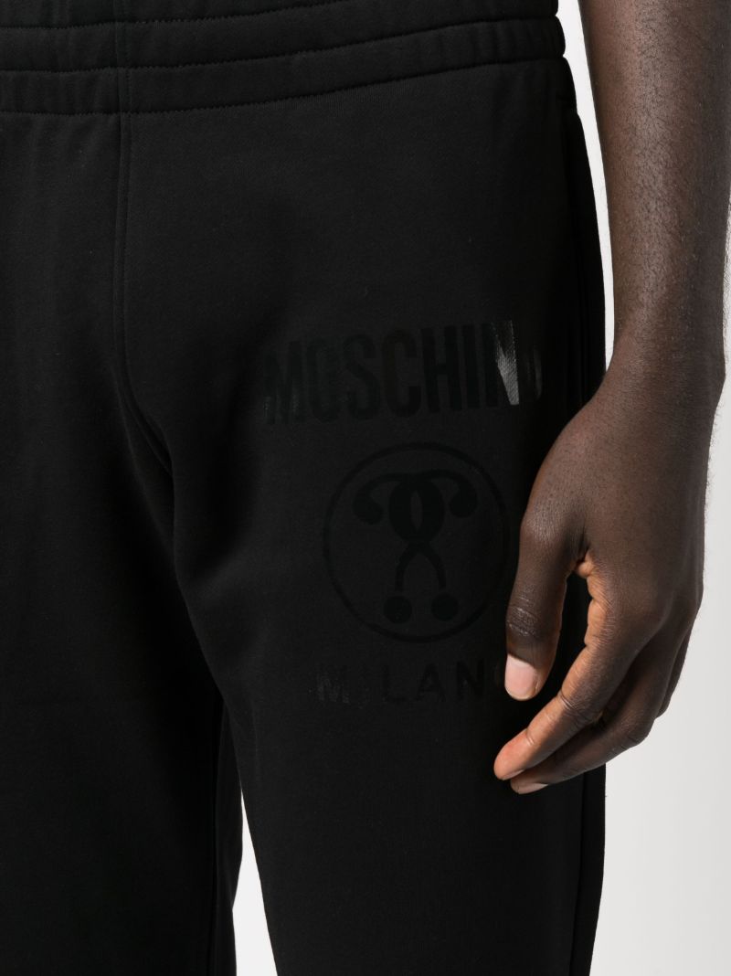 Black Logo-print Track Pants