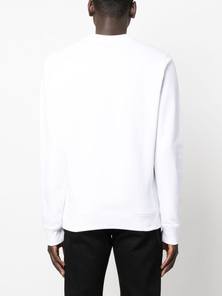 White Double Smiley Long-sleeve T-shirt