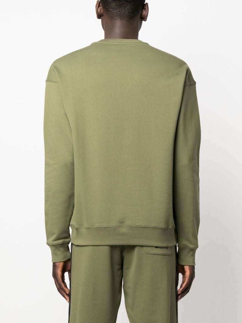 Green Logo-print Sweatshirt