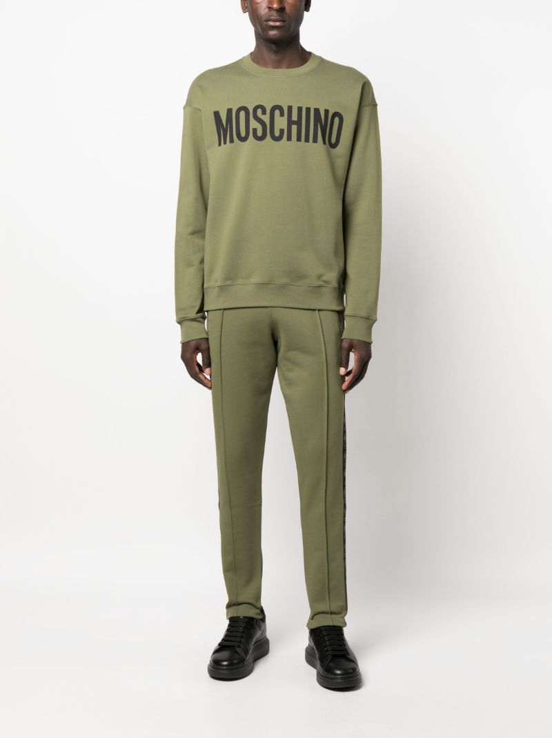 Green Logo-print Sweatshirt