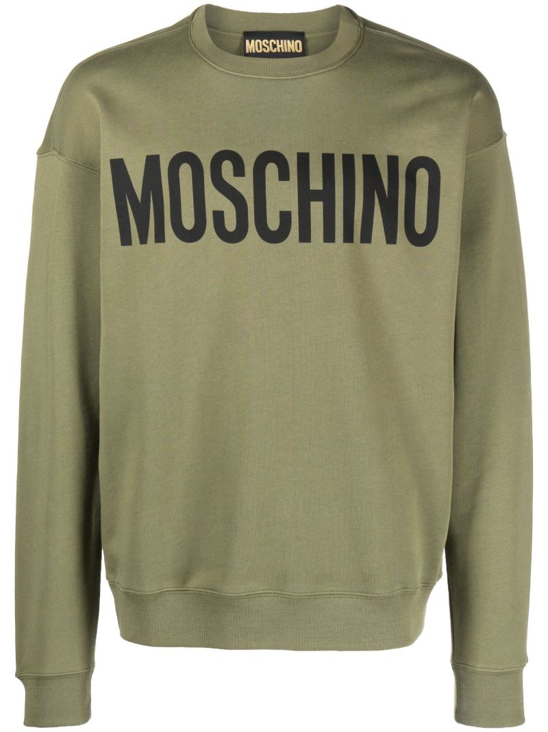 Green Logo-print Sweatshirt