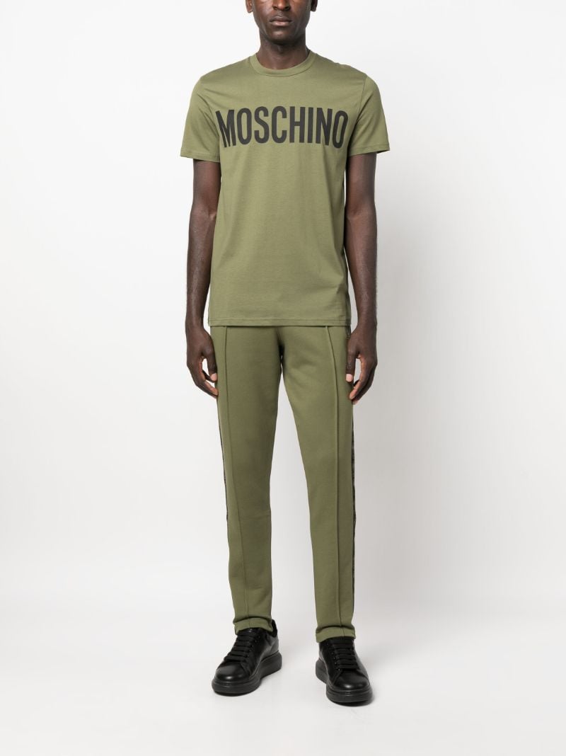 Green Logo-print T-shirt