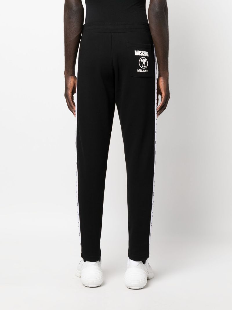 Black Logo-print Track Pants