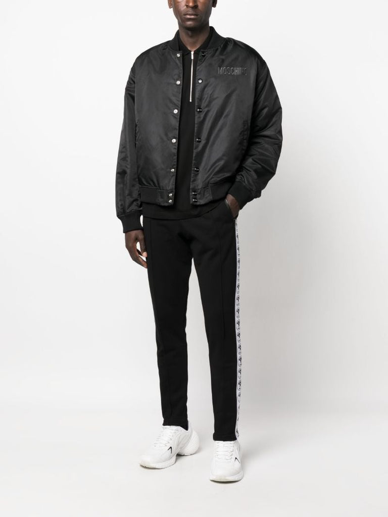 Black Logo-print Track Pants
