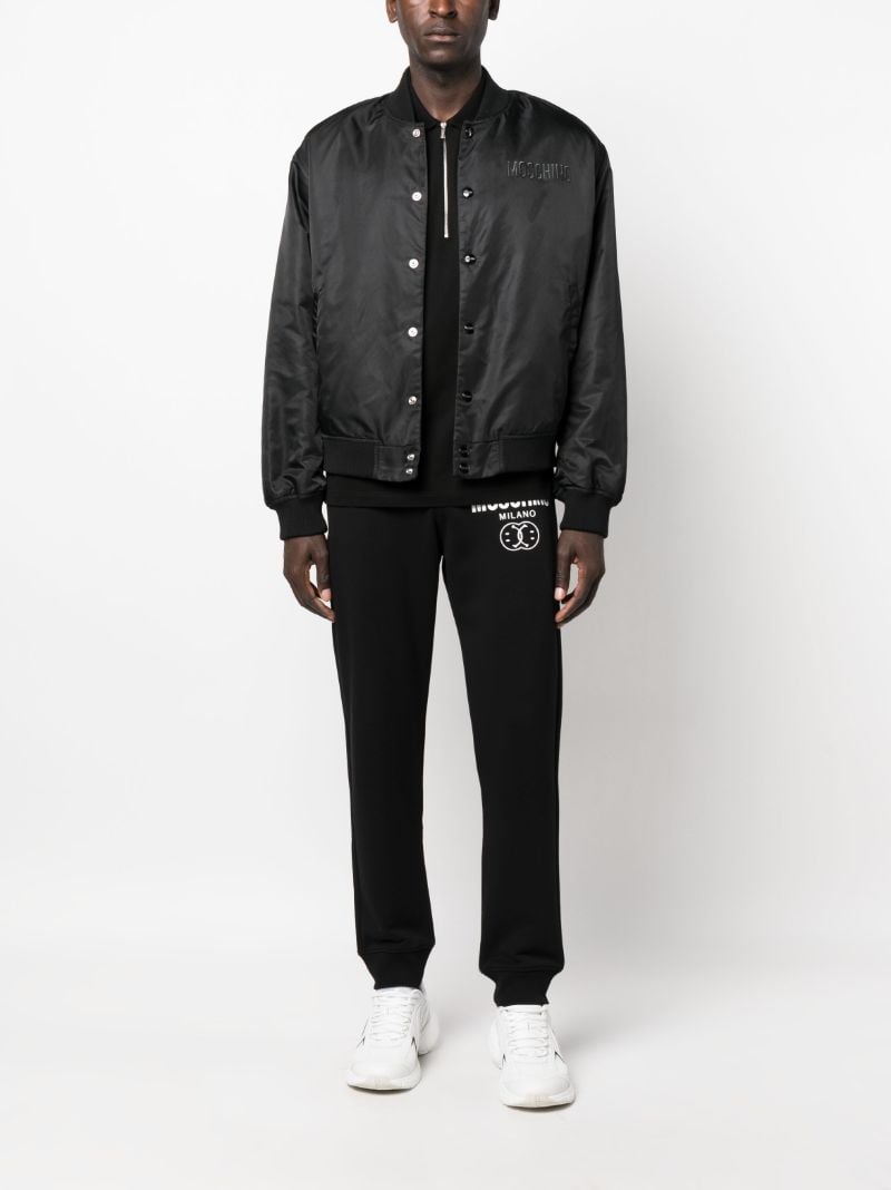 Black Teddy Bomber Jacket