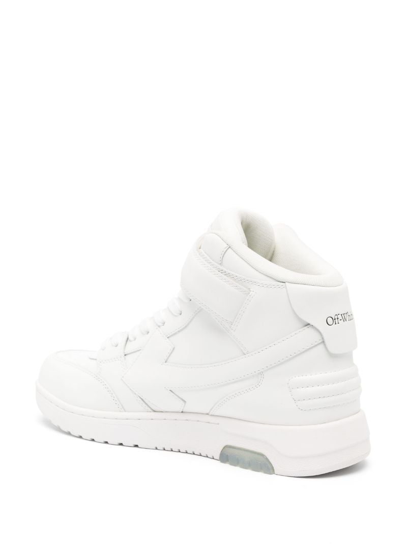 White Out of Office Leather Sneakers