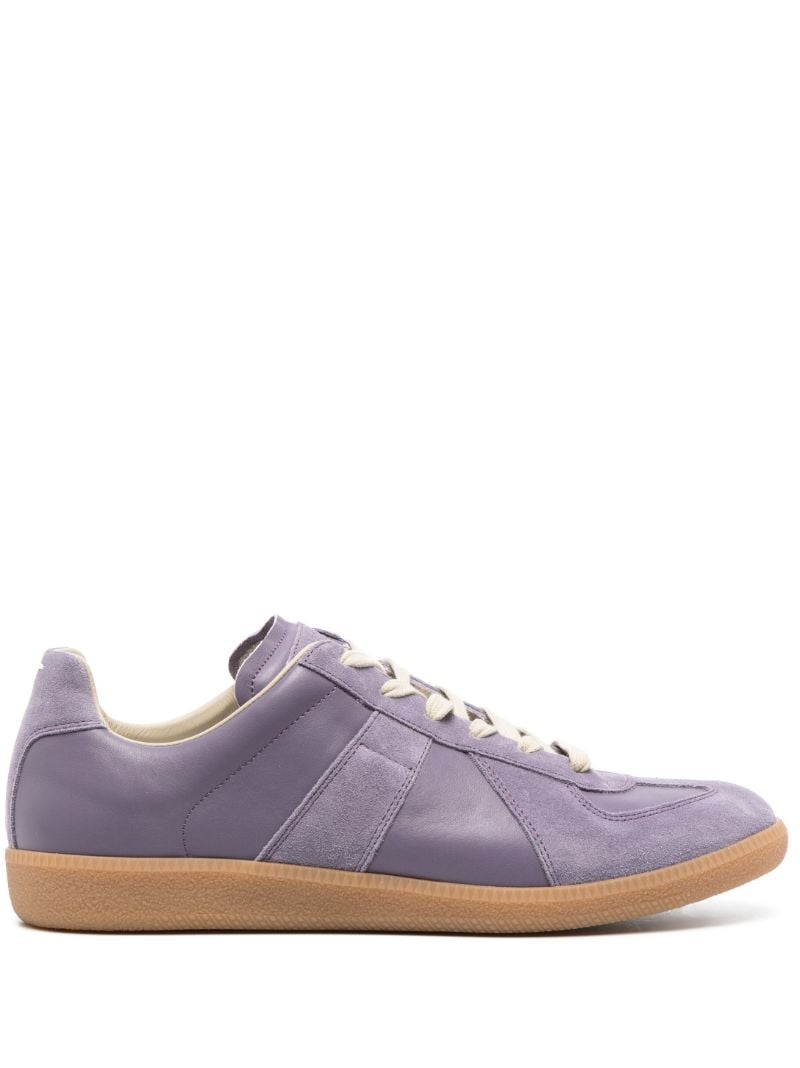 Purple Replica Leather Sneakers