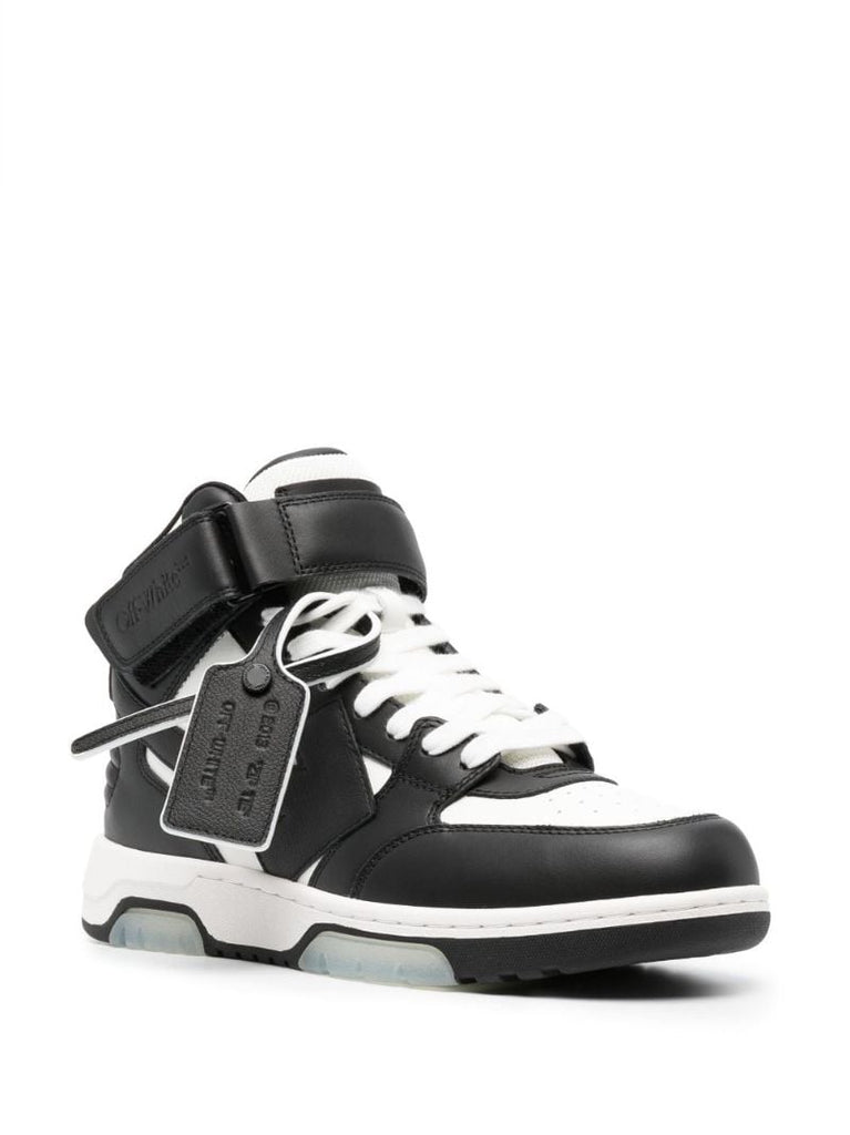 Black Out of Office Mid-top Sneakers