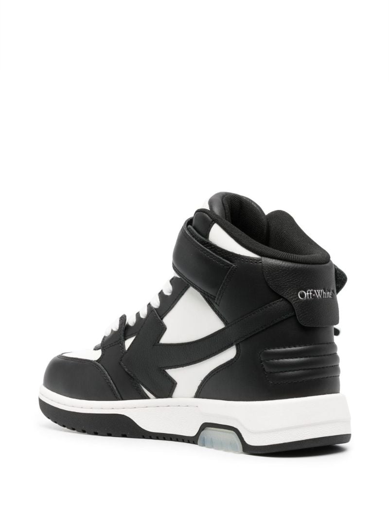 Black Out of Office Mid-top Sneakers