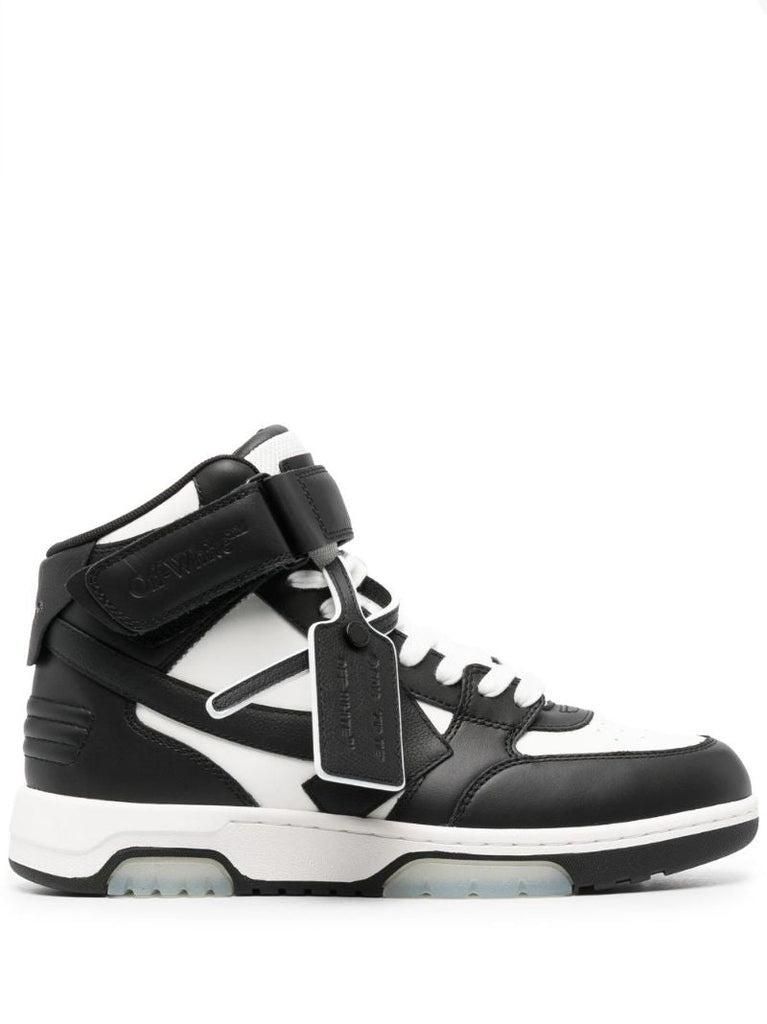 Black Out of Office Mid-top Sneakers