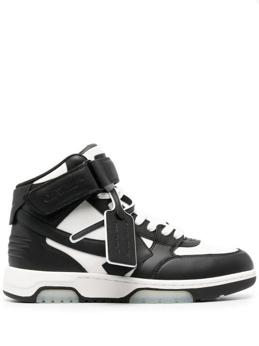Black Out of Office Mid-top Sneakers