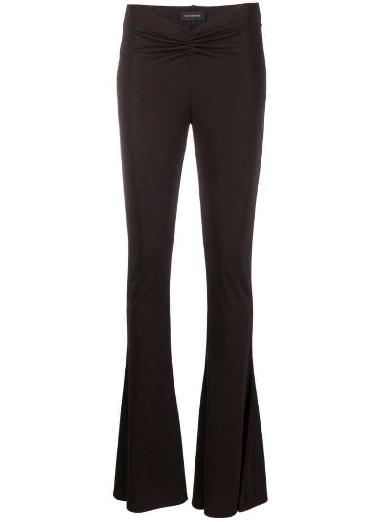 Brown Flared Trousers