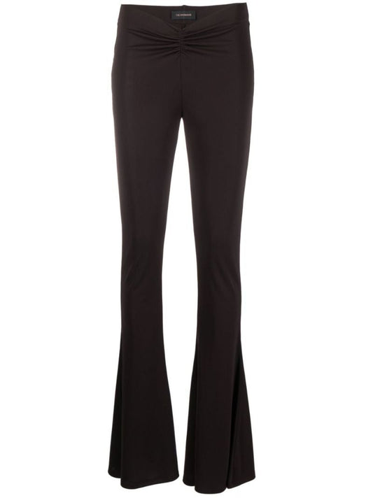 Brown Flared Trousers