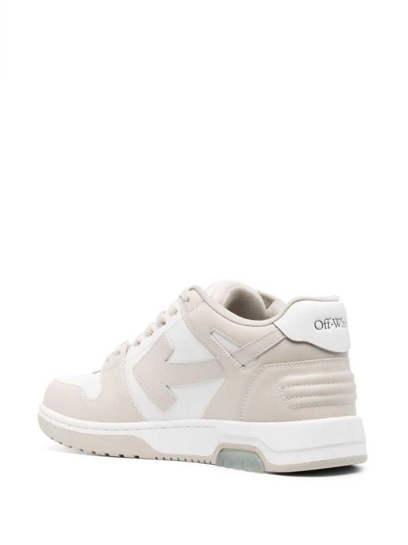 Beige Out of Office "ooo" Sneakers