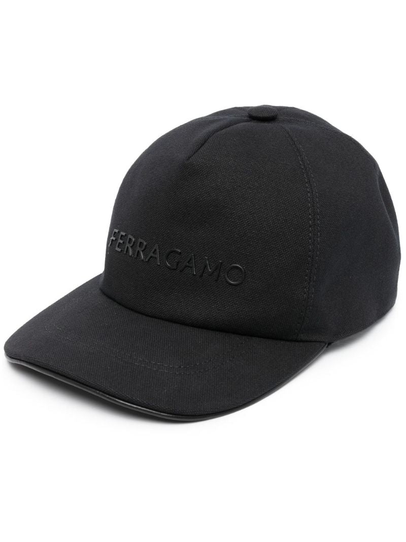 Black Logo Embroidery Baseball Cap