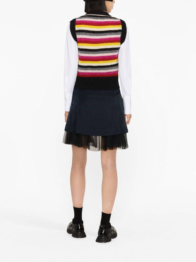 Grey Jen Fair Isle Sweater Vest