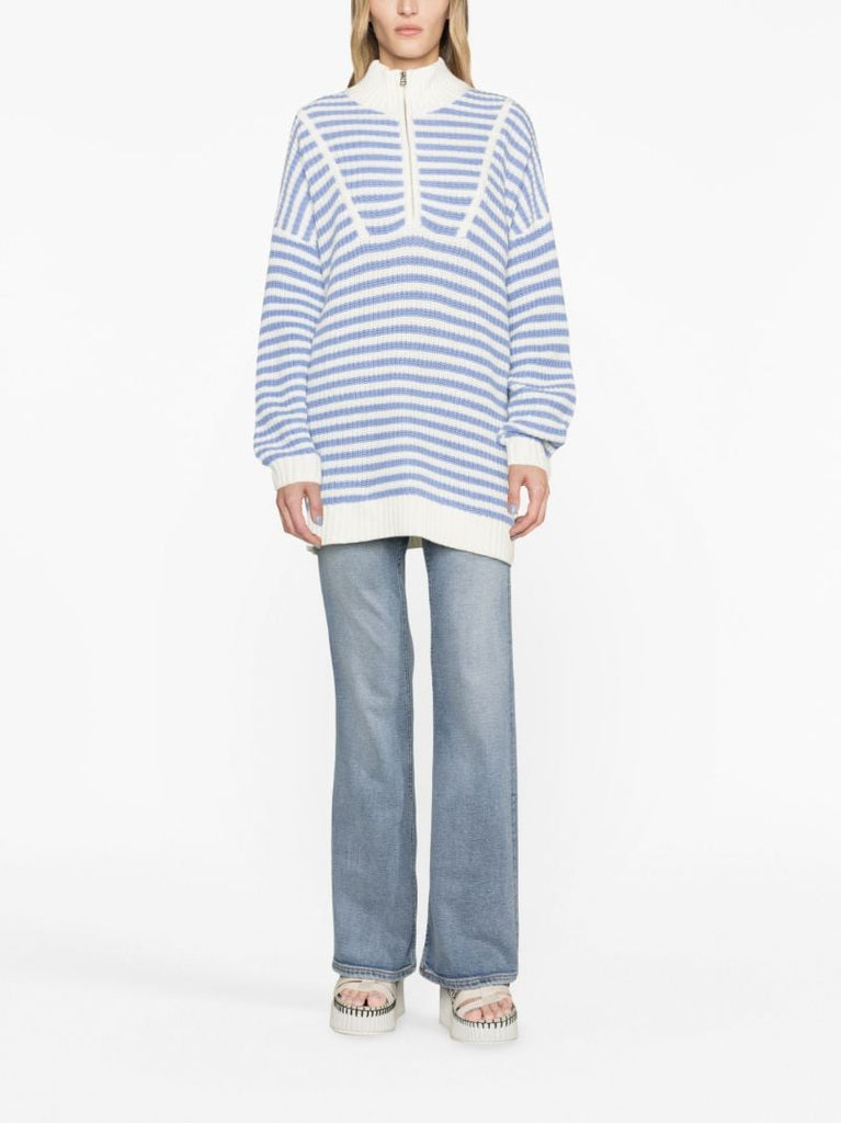 Blue Hampton Striped Sweater